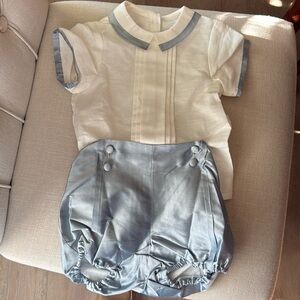 Pepa London boys 2year silk blue